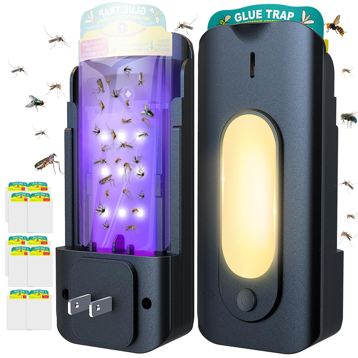 Bugaway fruit fly trap indoor setup for quick placement in homes.