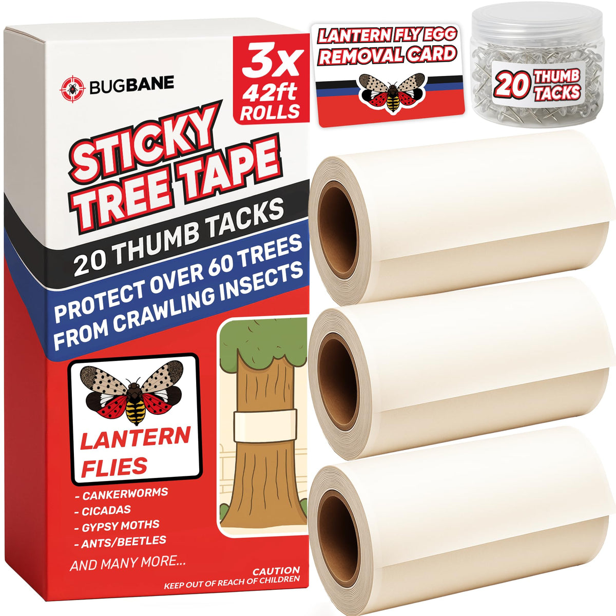 BugBane front packaging showing kit contents and benefits