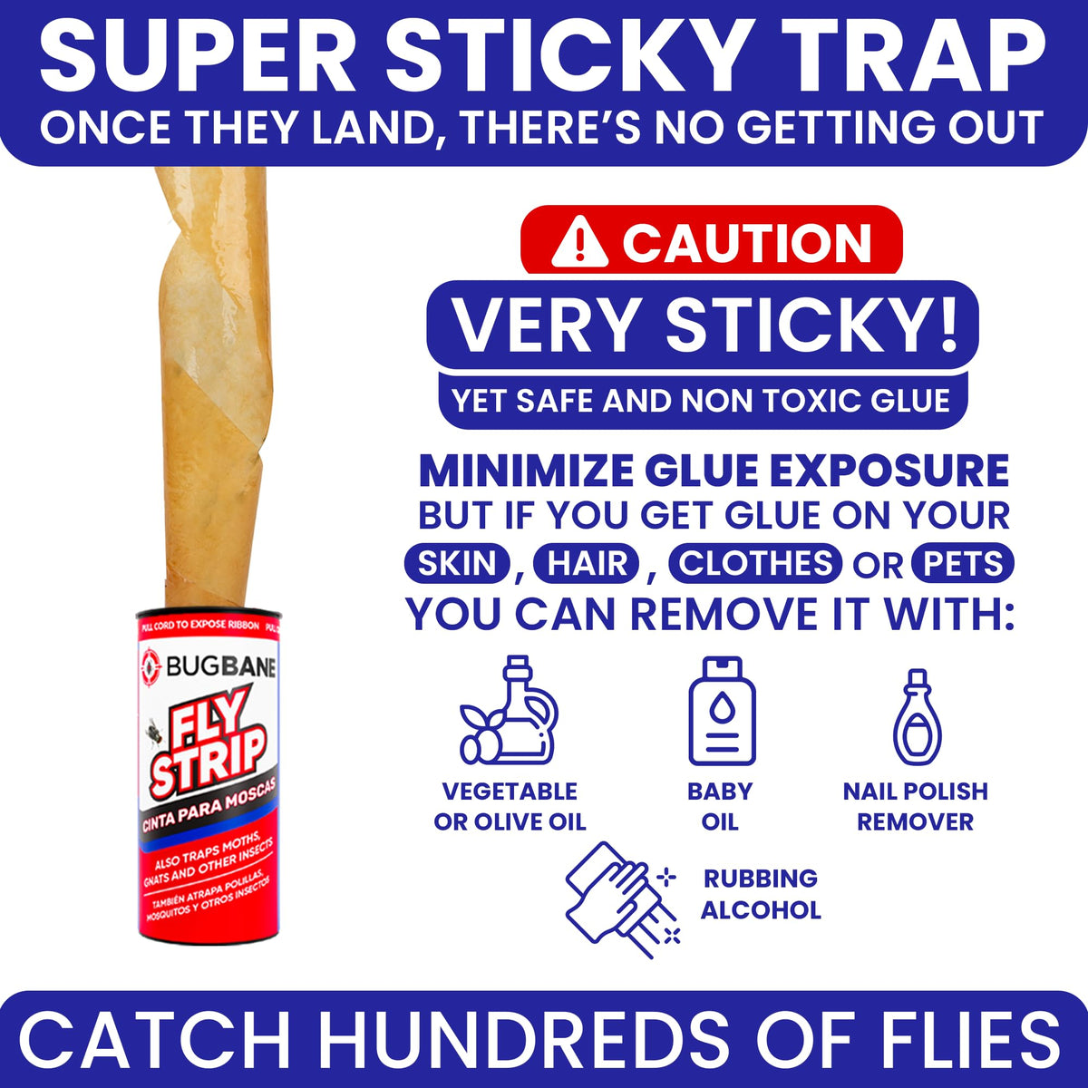BugBane long-lasting strips stay effective for up to three months.