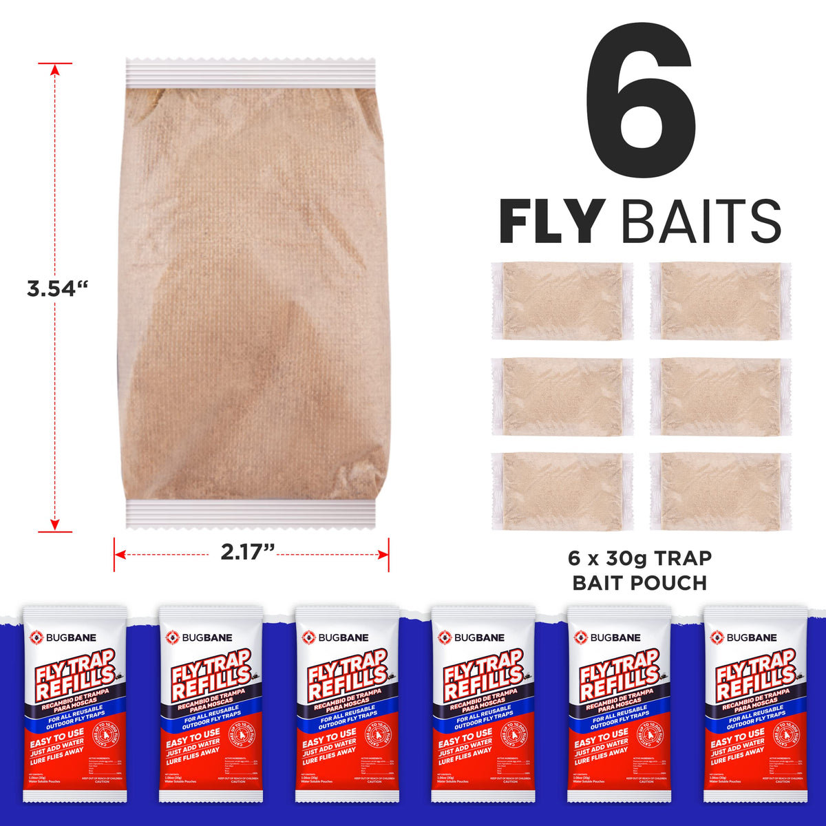 BugBane ranch fly trap use case for backyard or coop.