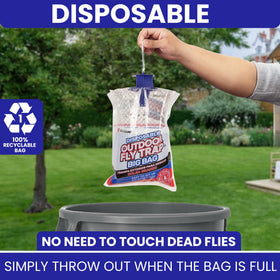 BugBane water activation step showing bait dissolving quickly.