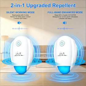 Bugbeat silent working mode for discreet daily pest prevention.