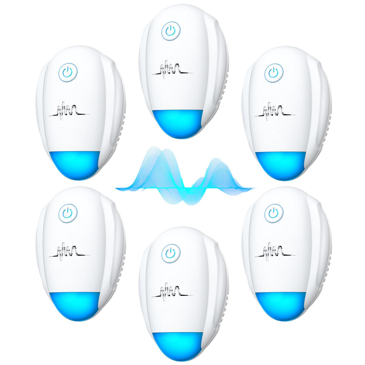 Bugbeat upgraded ultrasonic repeller front view for effective indoor pest deterrence.