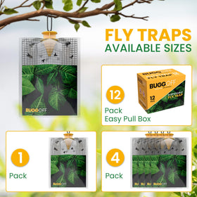 Buggoff 10 000 fly capacity trap ideal for barns and yards