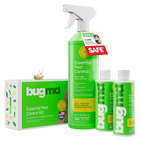 BugMD bed bug spray on mattress and baseboards for fast, contact-based control