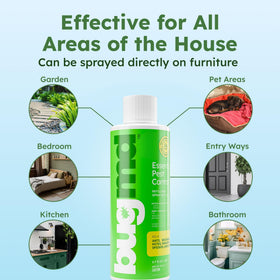 BugMD fast-acting pest control spray in action.