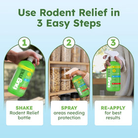 BugMD peppermint oil spray outdoors deterring pests