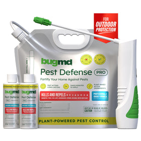 BugMD Pest Defense Pro peppermint-oil-spray-bottle for outdoor pest control.
