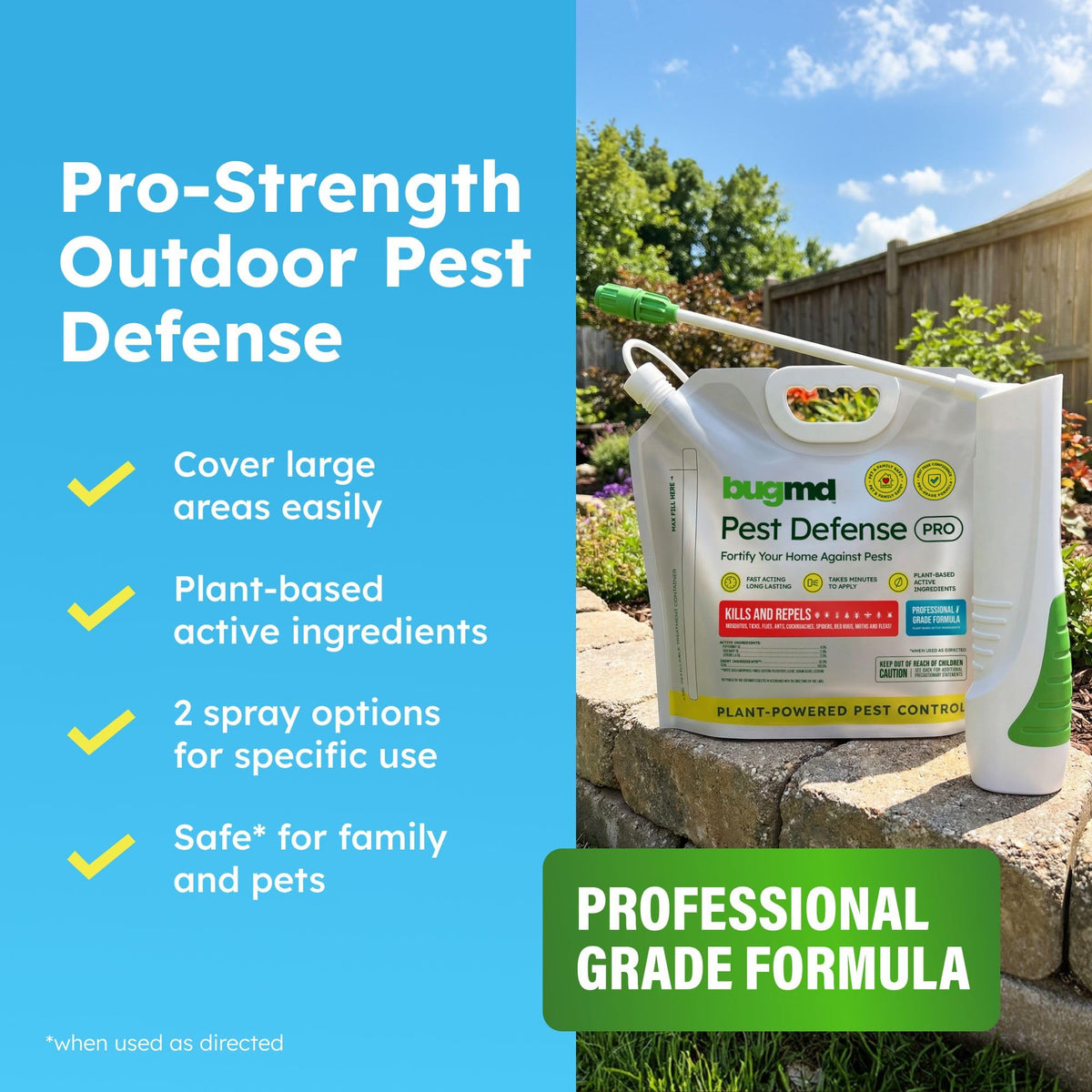 BugMD-pets-family-safe-yard-enjoyment supports safe outdoor time.