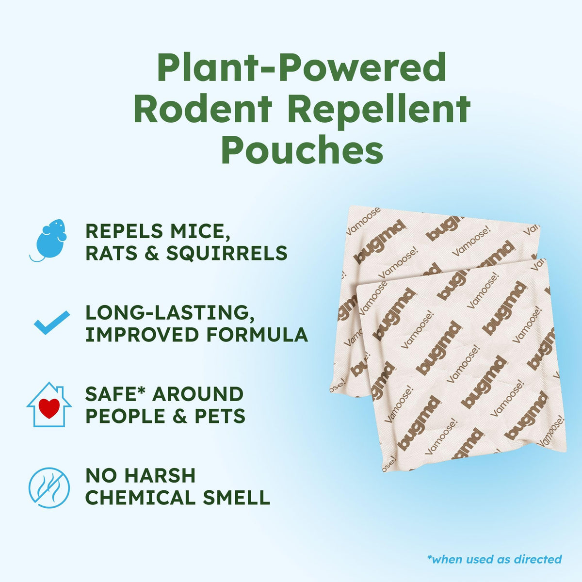 BugMD Vamoose Plus eight-pack offers ongoing plant-powered protection across spaces.