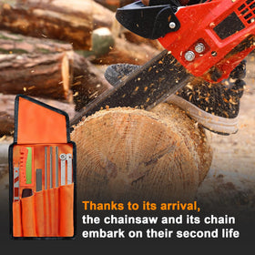Buhobha compact 10-piece kit supports home workshops and outdoor forestry tasks.