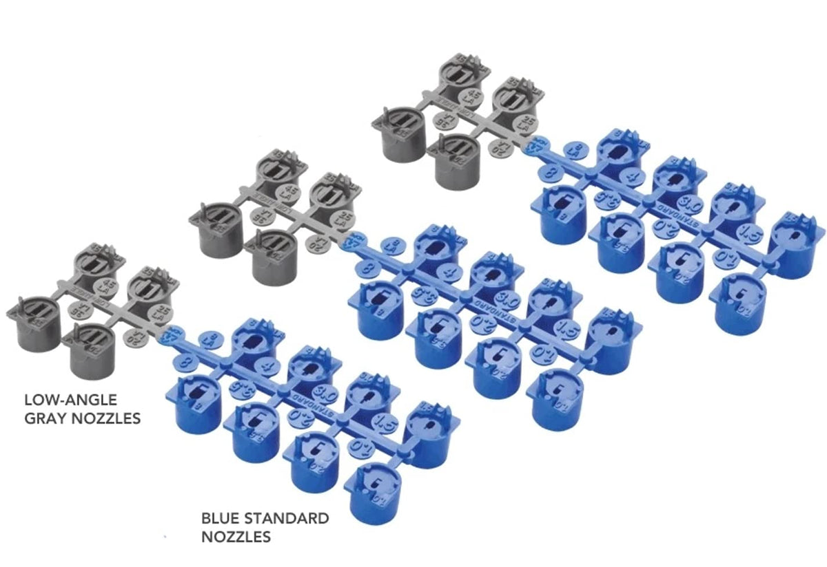 BUILT TO LAST Hunter PGP nozzle rack 2.0 blue for precise spray patterns