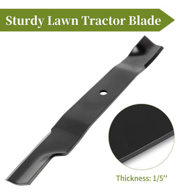 Bularie 09246600 high lift blades enhance bagging on Gravely Ariens 60-inch decks.