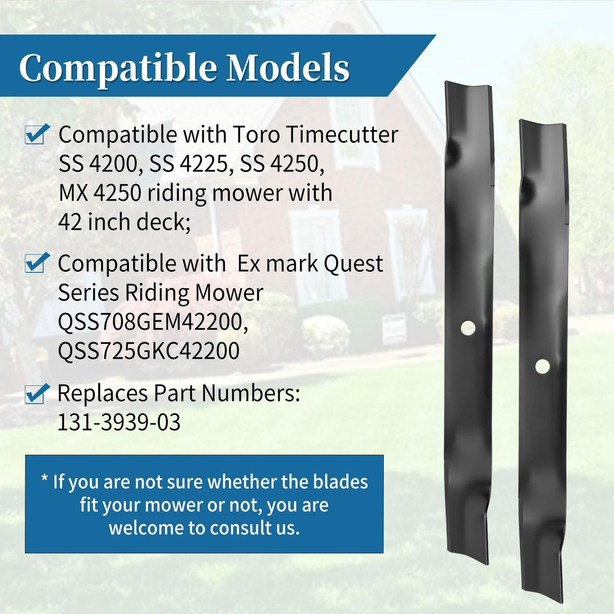 Bularie high-lift design improves grass suction and bagging.
