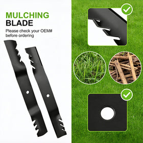 Bularie 42-inch deck blade with 5/8 inch center hole and precise sizing.