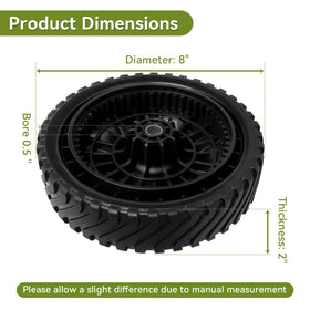 Bularie replacement-parts-634-05039 fit your mower's front wheel.