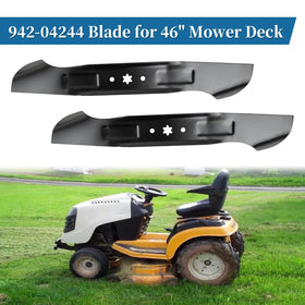 Bularie 942-04244 durable carbon steel blade for long-lasting lawn care.