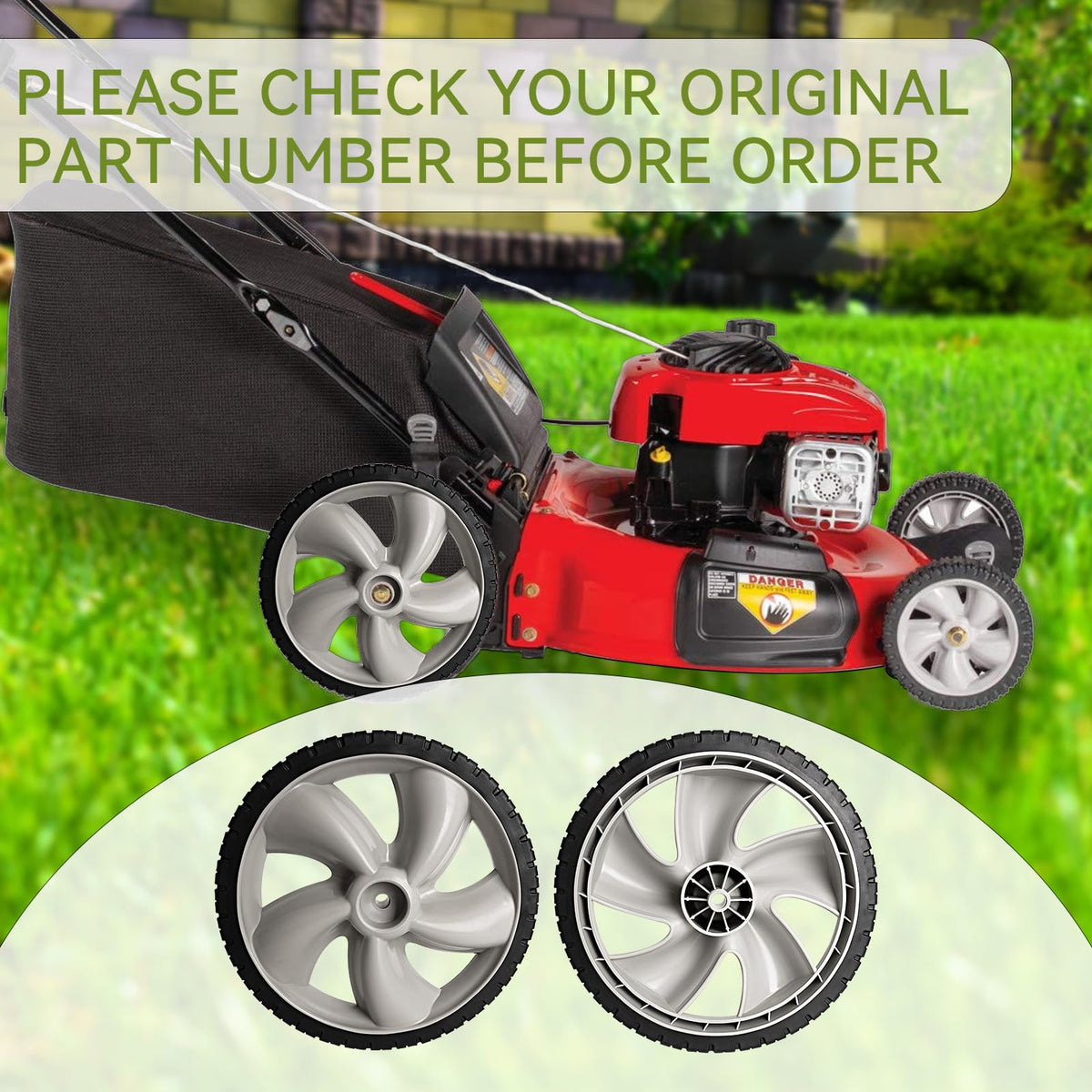 Bularie complete kit with spacers and washers simplifies mounting.