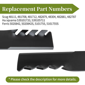 Bularie ferris-scag-compatible blade enables quick swaps and reliable performance