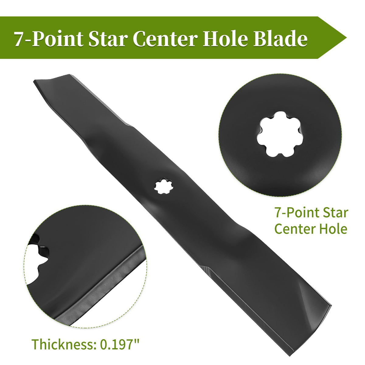Installation guide image showing quick blade replacement with Bularie GX21380