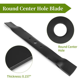Bularie blades cutting-edge close-up highlighting sharp steel for precise mowing.