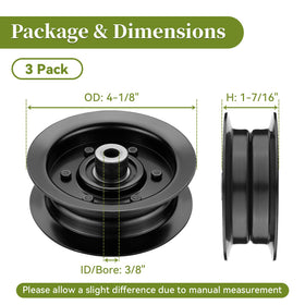 Bularie 3-pack packaging for easy replacement and reduced downtime