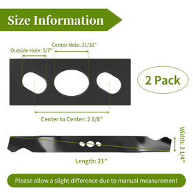 Bularie blade with Murray/HyperTough compatibility labels for easy matching