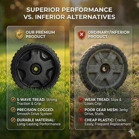 Bularie-troy-bilt-compatible-front-wheel ensures broad compatibility.