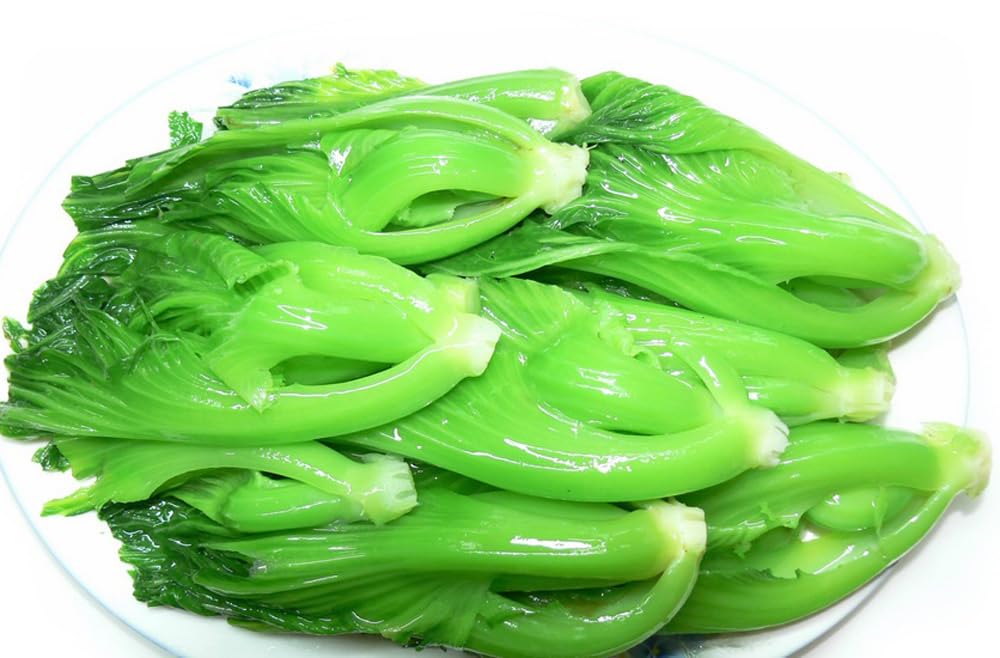 Bulborium 500 greens showing crisp stalks ready for quick stir-fry.