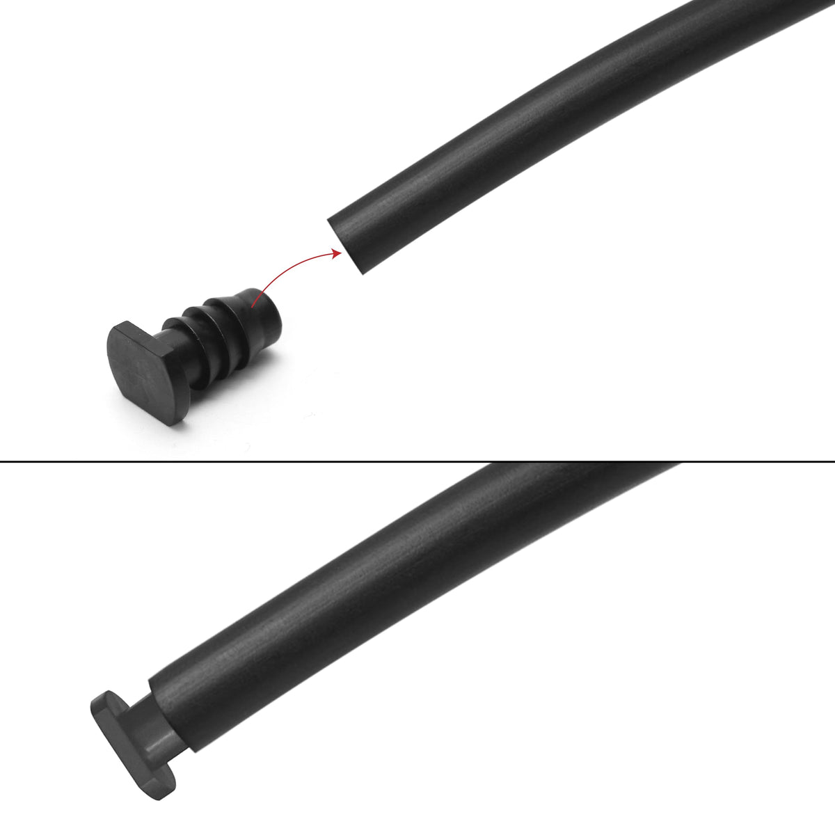 BuleVina plant irrigation end cap for flexible garden watering setups.