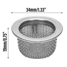 Close-up of BuleVina stainless steel screen mesh highlighting sturdy design.