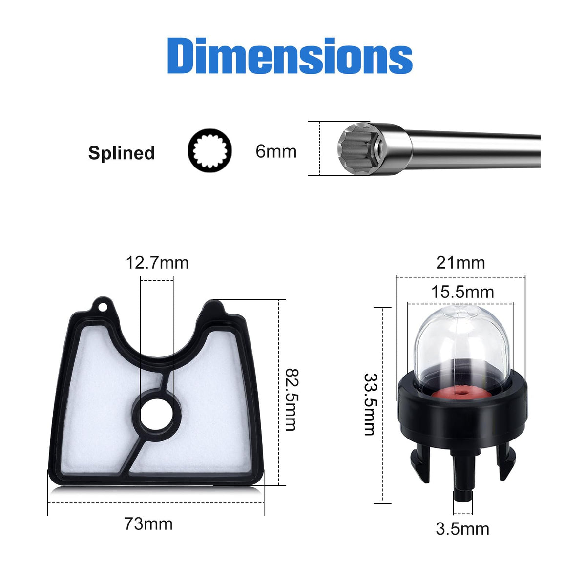 Bullwall primer bulb and gasket set supports secure seals.