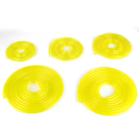 Bullwall hose used with trimmers, lawn mowers, generators and other small engines