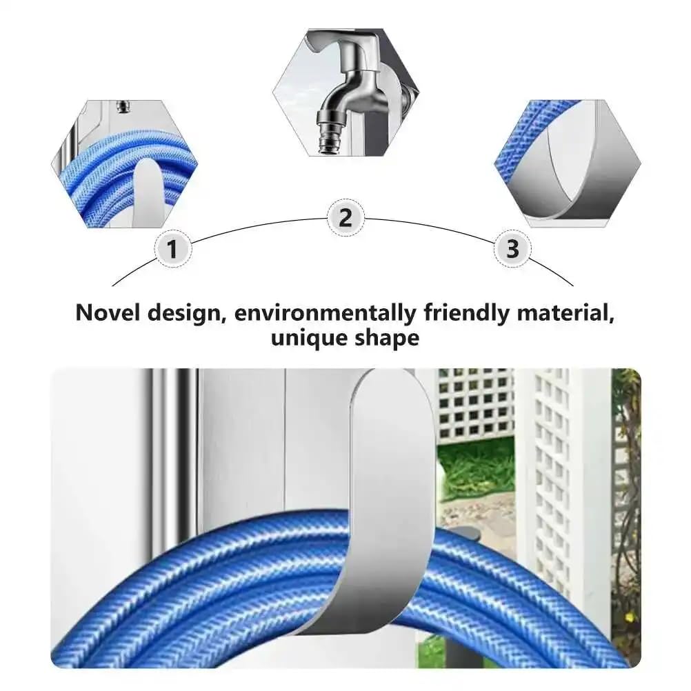 BunnyCare stainless steel hose holder resists rust in harsh weather.