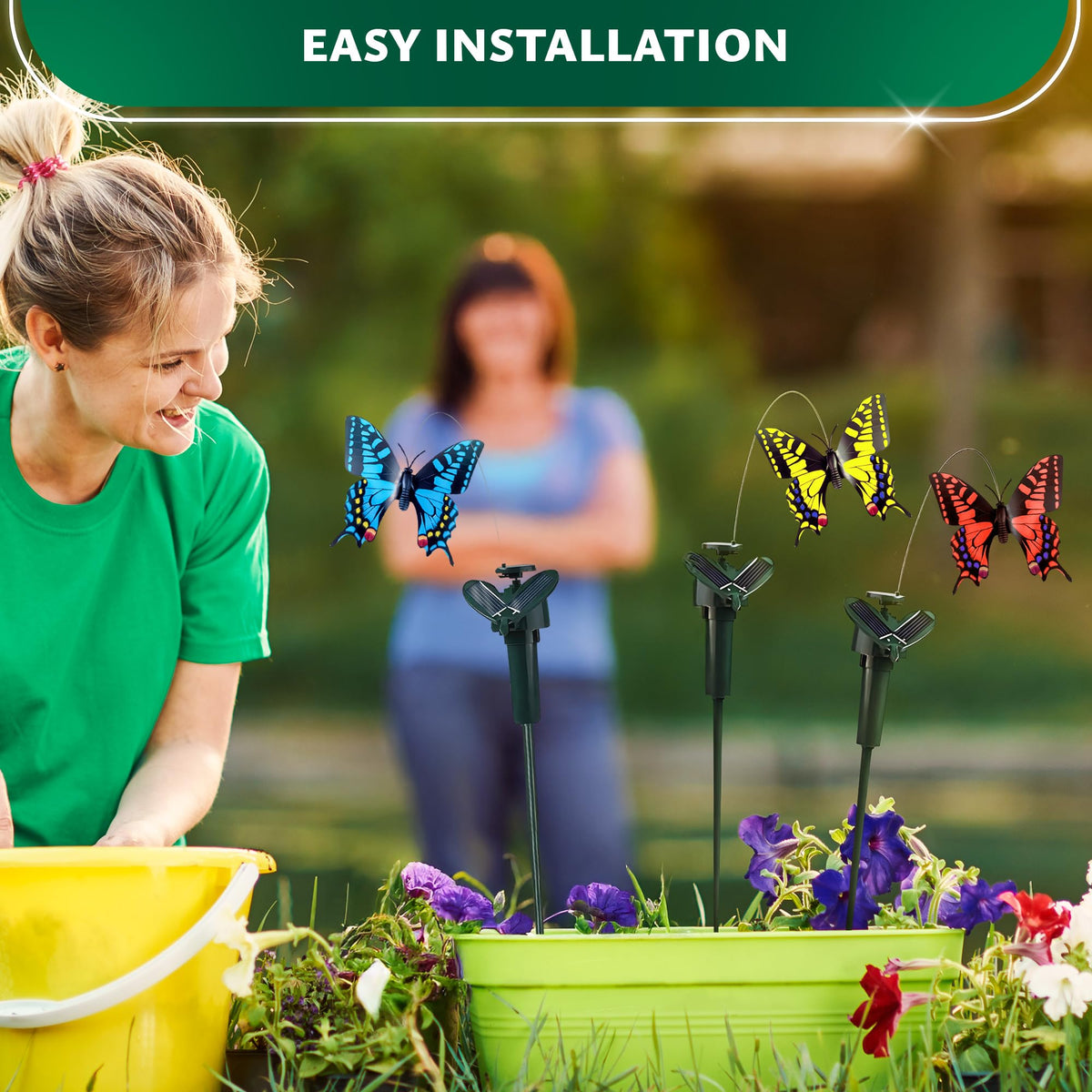Burious butterfly garden stake makes a giftable seasonal charm