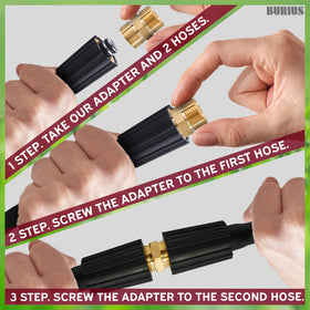 BURIUS no-leak design ensuring secure seals during use.