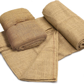 Burloptuous burlap roll unrolled setup for rustic decor ideas and centerpieces