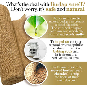 Burloptuous fall table runner burlap adds warm natural texture to seasonal tables