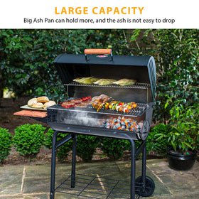 Burly Grill ash pan replacement supports long grilling sessions.