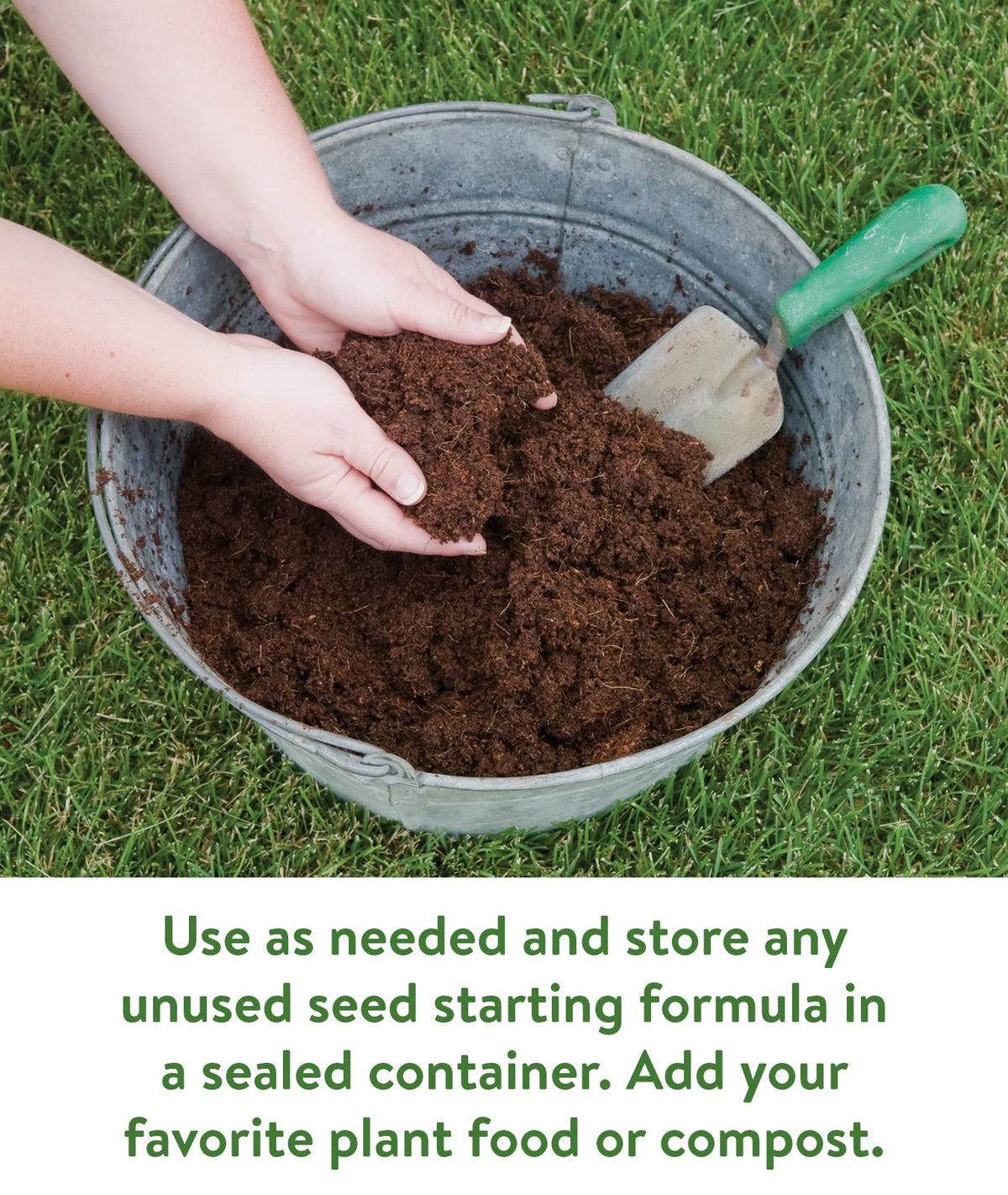 Burpee coir mix improves air circulation to support healthy roots.