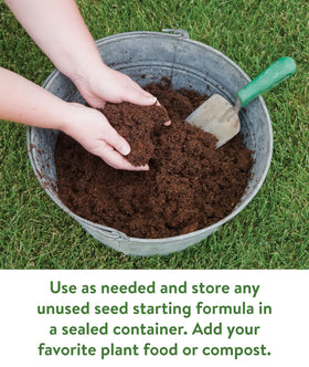 Burpee coir mix improves air circulation to support healthy roots.