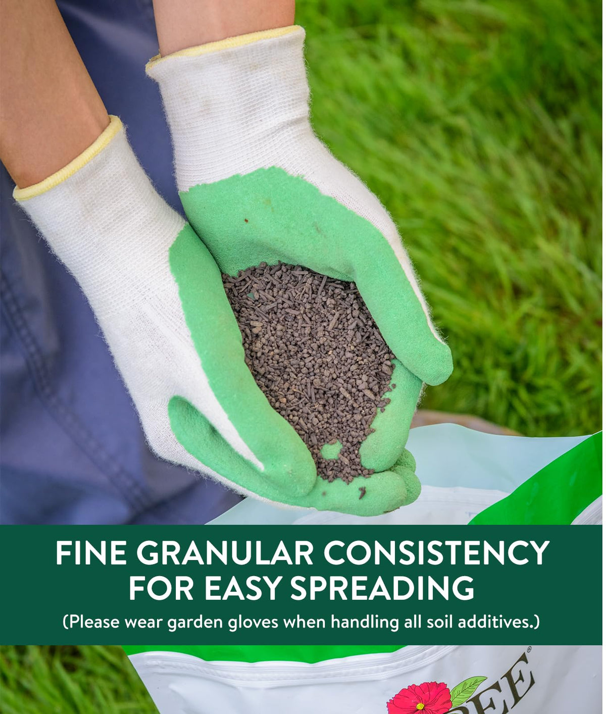 Burpee Natural Purpose granular supports a thriving vegetable garden with balanced nutrients.