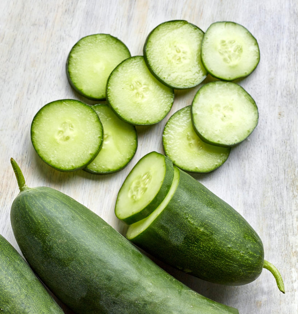 Burpee Sweet Success cucumber seeds packet for high-yield home gardens.