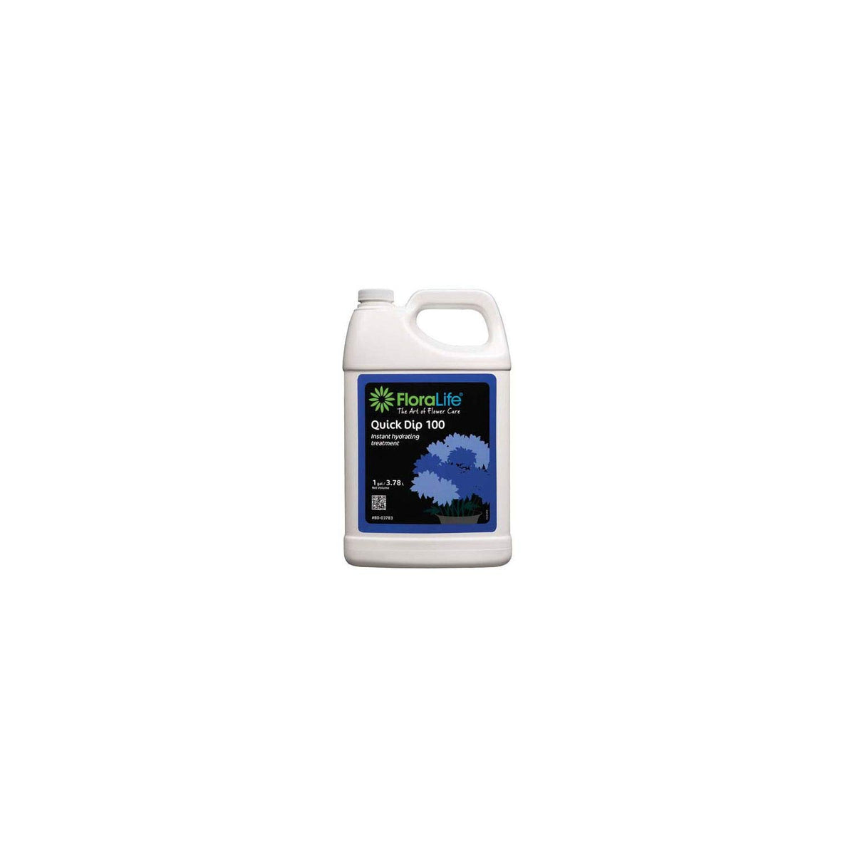 Burton Floralife Quick Dip 100 bottle pour enhances hydration and keeps stems flowing.