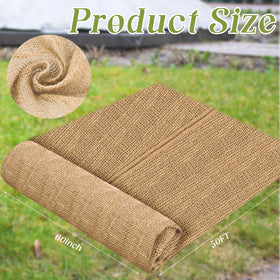 Buryeah burlap roll winter tree protection demonstrates rustic shield for outdoor trees