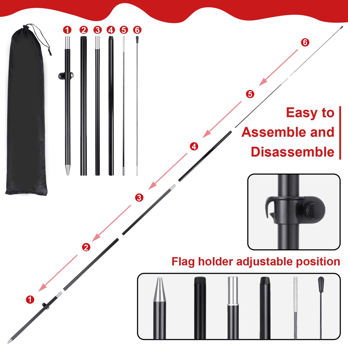 Buryeah tear-resistant flags withstand rain and wind for reliable display.