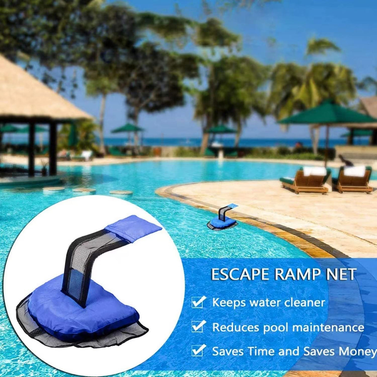 Busnacty escape-ramp-folded-storage demonstrates portable design for easy transport.