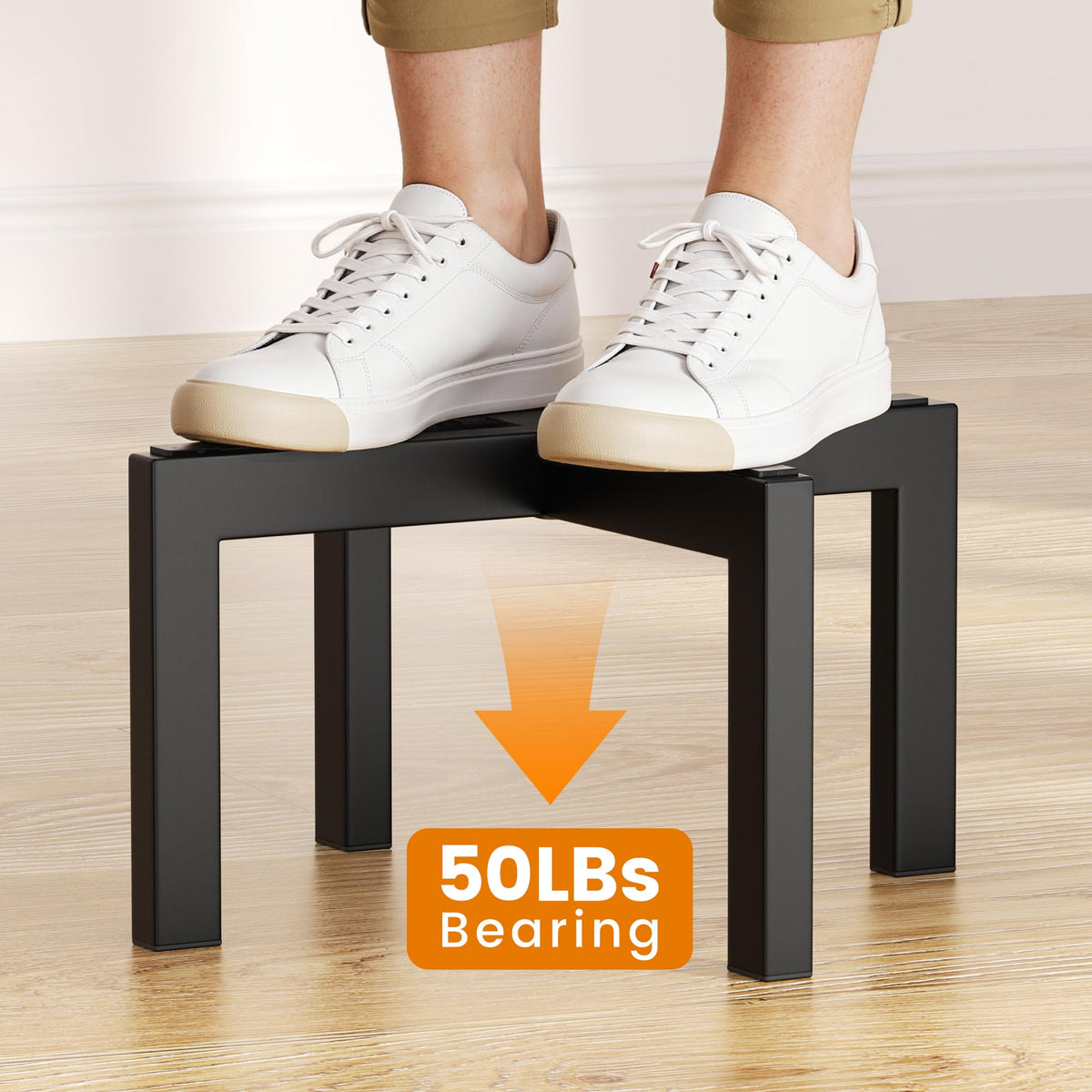 Bussdis plant stand anti-slip pads prevent slipping on floors.