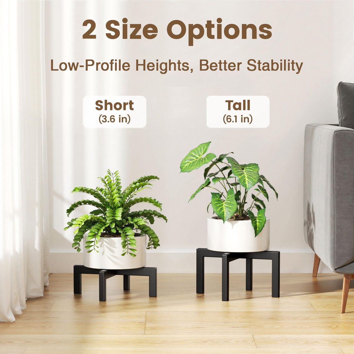 Bussdis plant stand easy assembly with included screws and wrench.