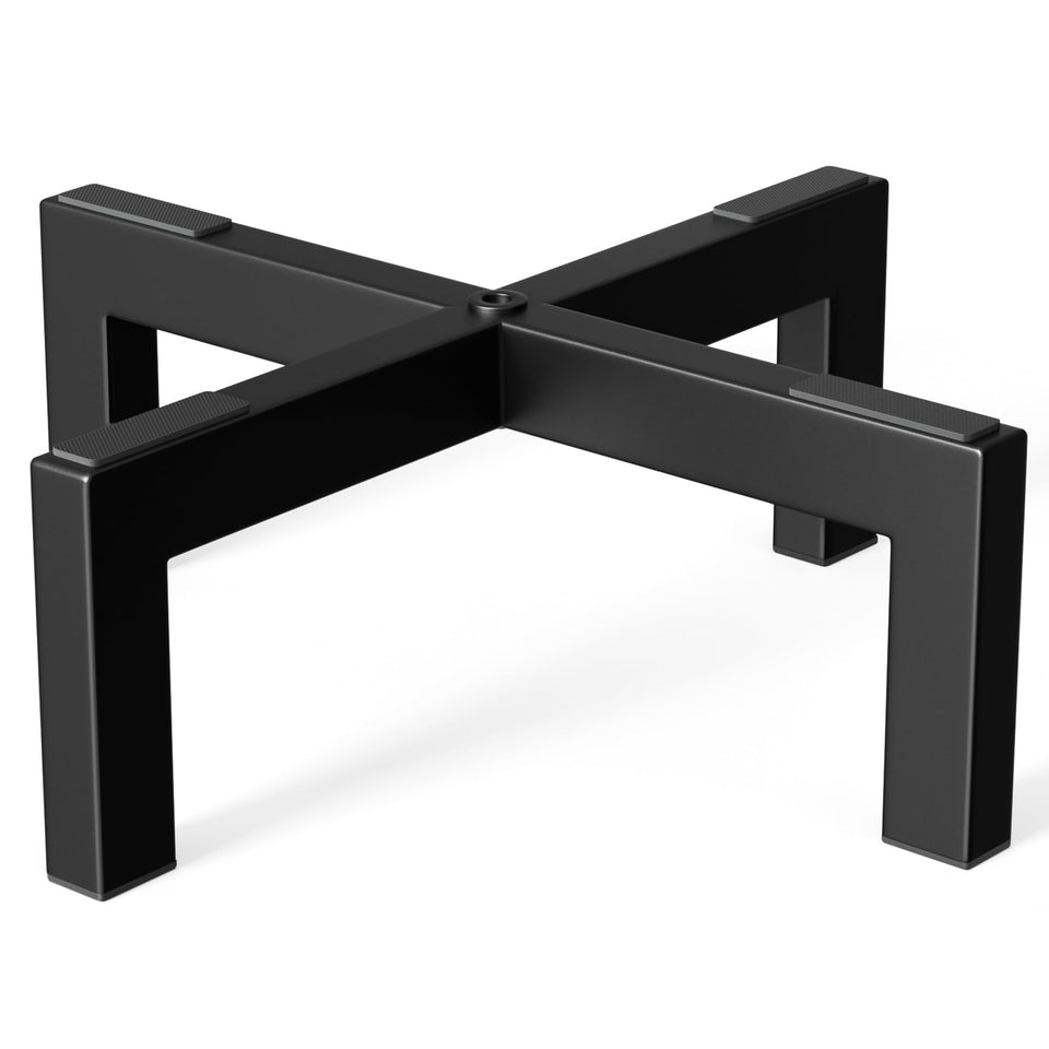 bussdis plant stand holder, 3.6-inch low-profile design, enhances stability for indoor use.